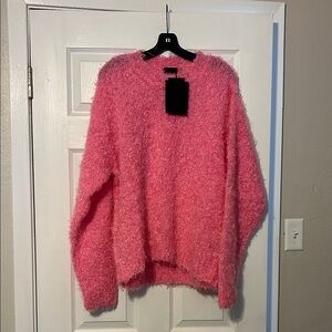 New authentic Lapointe mohair sweater